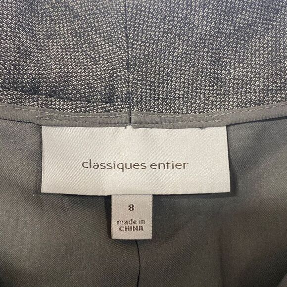 Classiques Entier Charcoal Gray Pantsuit - Picture 10 of 14